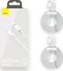 Kabel USB Baseus 2x USB-A - Lightning 1.5 m Biały (6953156230316) 5