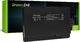 Bateria Green Cell Bateria Green Cell do HP 1000 1001 1005 1025 Compaq 700 730 4