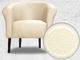 Galeriatrend Fotel klubowy Monaco Ekoskóra Beż Salon Pub Dom 4