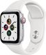 Smartwatch Apple Watch SE GPS + Cellular 40mm Silver Alu White Sport Biały  (MYEF2FD/A) 1