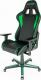 Fotel DXRacer Krzesło gamingowe DXRacer Seria Formula OH/F08/NE czarno-zielone 4