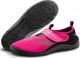Aqua-Speed Buty do pływania Obuwie na basen różowo-czarne Rozmiar 40 1