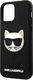 Karl Lagerfeld Etui Karl Lagerfeld Rubber Choupette HardCase 3D do iPhone 12 / iPhone 12 Pro czarne 6