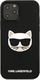 Karl Lagerfeld Etui Karl Lagerfeld Rubber Choupette HardCase 3D do iPhone 12 Pro Max czarne 3