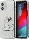 Karl Lagerfeld Etui Karl Lagerfeld Choupette Fun do iPhone 12 mini transparentne 1