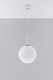 Lampa wisząca Lumes Szklana lampa wisząca LED E823-Ugi 1