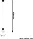 Lampa wisząca Lumes Loftowa lampa wisząca E825-Edisos - czarny 3