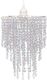Lampa wisząca Lumes Okrągła kryształowa lampa wisząca - E-986-Kristal 1