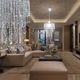 Lampa wisząca Lumes Okrągła kryształowa lampa wisząca - E-986-Kristal 1