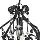 Lampa wisząca Lumes Czarna lampa sufitowa z koralikami - EX168-Belisa 4
