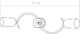 Lampa sufitowa Lumes Listwa sufitowa z ceramicznymi kloszami - EX210-Meliva 10
