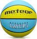 Meteor Piłka koszowa LAYUP #4 żółto-turkusowa Meteor 1