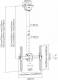 Techly Uchwyt sufitowy ICA-CPLB 944S 32'' - 55'' 1