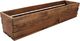 Tin Tours Skrzynka drewniana na kwiaty i zioła BRĄZOWA 70x18x15h cm 2