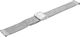 Bisset Bransoleta stalowa do zegarka 16 mm Bisset BM-101/16 Silver Mat uniwersalny 1