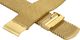 Bisset Bransoleta stalowa do zegarka 24 mm Bisset BM-102/24 Gold Mat uniwersalny 1