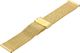 Bisset Bransoleta stalowa do zegarka 24 mm Bisset BM-102/24 Gold uniwersalny 1