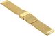 Bisset Bransoleta stalowa do zegarka 24 mm Bisset BM-102/24 Gold uniwersalny 2