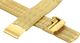 Bisset Bransoleta stalowa do zegarka 14 mm Bisset BM-103/14 Gold uniwersalny 1