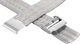 Bisset Bransoleta stalowa do zegarka 16 mm Bisset BM-103/16 TT Rose uniwersalny 1