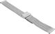 Bisset Bransoleta stalowa do zegarka 16 mm Bisset BM-103/16 Silver Mat uniwersalny 3