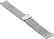Bisset Bransoleta stalowa do zegarka 16 mm Bisset BM-103/16 Silver uniwersalny 3
