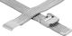Bisset Bransoleta stalowa do zegarka 14 mm Bisset BM-104/14 Silver Mat uniwersalny 1