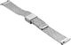 Bisset Bransoleta stalowa do zegarka 16 mm Bisset BM-104/16 Silver uniwersalny 2
