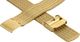 Bisset Bransoleta stalowa do zegarka 16 mm Bisset BM-105/16 Gold Mat uniwersalny 1