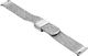 Bisset Bransoleta stalowa do zegarka 16 mm Bisset BM-105/16 Silver uniwersalny 2