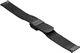Bisset Bransoleta stalowa do zegarka 16 mm Bisset BM-105/16 Black uniwersalny 2