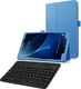 4kom.pl Etui stojak do Samsunga Galaxy Tab A 10.1'' niebieskie +klawiatura uniwersalny 1
