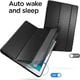 Etui na tablet Alogy Etui Apple iPad 9.7 2017 / 2018 Smart Case Czarne + Szkło uniwersalny 6