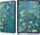 Etui na tablet Alogy Etui Alogy Book Cover Huawei MediaPad T5 10.1 Kwitnący migdałowiec (van Gogh) + Szkło uniwersalny 2