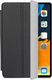 Etui na tablet Alogy Etui obudowa Alogy do Apple iPad 10.2 2019 Black + Folia + Rysik uniwersalny 5