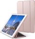 Etui na tablet Alogy Etui Alogy Smart Case iPad 9.7 2017 / 2018 silikon Różowe + Szkło uniwersalny 1