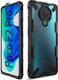 Ringke Etui Ringke Fusion X do Pocophone F2 Pro/Redmi K30 Pro Black + Szkło Alogy uniwersalny 1