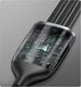 Kabel USB Baseus USB-A - USB-C, microUSB, Lightning 1.2 m Zielony (107700) 14