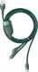 Kabel USB Baseus USB-A - USB-C, microUSB, Lightning 1.2 m Zielony (107700) 6
