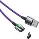 Kabel USB Baseus Kabel magnetyczny USB-C Baseus Zinc 3A 1m (fioletowy) 1