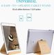 Stojak Samdi Podstawka na tablet SAMDI do iPada, uniwersalny drewniany tablet iPad stojak / uchwyt / stacja dokująca do iPada Pro 10,5 / 9,7, iPad Air 2 3 4, iPad Mini 1 2 3 4, Samsung Huawei E-Reader (biała brzoza) 4