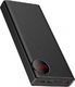 Powerbank Baseus Powerbank 20000mAh z wyświetlaczem Baseus Mulight 2x USB, QC 3.0, PD, 45W (czarny) 1
