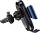 Baseus Uchwyt samochodowy automatyczny na telefon do kratki nawiewu / wentylacji Baseus Smart Car Mount Cell Phone Holder niebieski SUGENT-ZN03 3