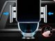 Baseus Uchwyt samochodowy automatyczny na telefon do kratki nawiewu / wentylacji Baseus Smart Car Mount Cell Phone Holder niebieski SUGENT-ZN03 8