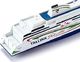 Siku SIKU 1728, prom Tallink Megastar, 1: 1000, metal / plastik, biały / niebieski / zielony, wszechstronny 2