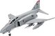 Revell Revell Easy-Click 03651 F-4 Phantom - zestaw modelarski dla początkujących z systemem Easy-Click, wielokolorowy 2