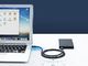 Kabel USB Ugreen USB-A - USB-A 0.25 m Czarny (79204) 10