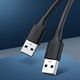 Kabel USB Ugreen USB-A - USB-A 0.25 m Czarny (79204) 5