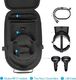 JSVER JSVER Case na Oculus Rift S, PC-Powered VR Gaming Headset Case for Oculus Rift S Eva Hart Przenośna torba podróżna na pilota ze zdejmowanym paskiem na ramię 4