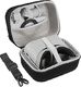 JSVER JSVER Case na Oculus Go, pokrowiec na zestaw słuchawkowy 3D VR Virtual Reality do kontrolera bezprzewodowego Oculus Go Gamepad Bluetooth do gier pilot Eva Hart Etui podróżne 1